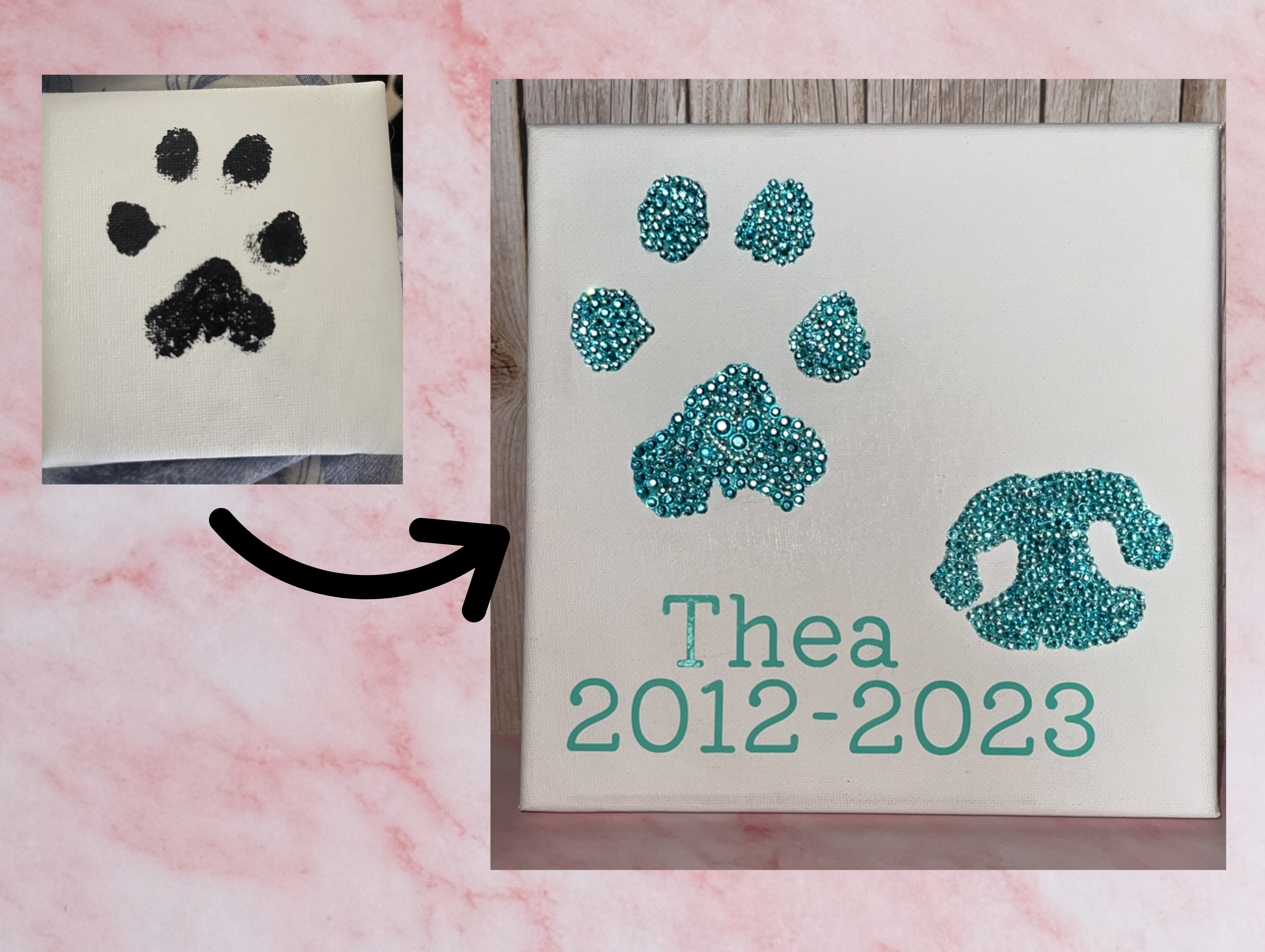 Rhinestone Canvas