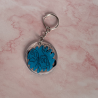 Three paw - Personalized keychain