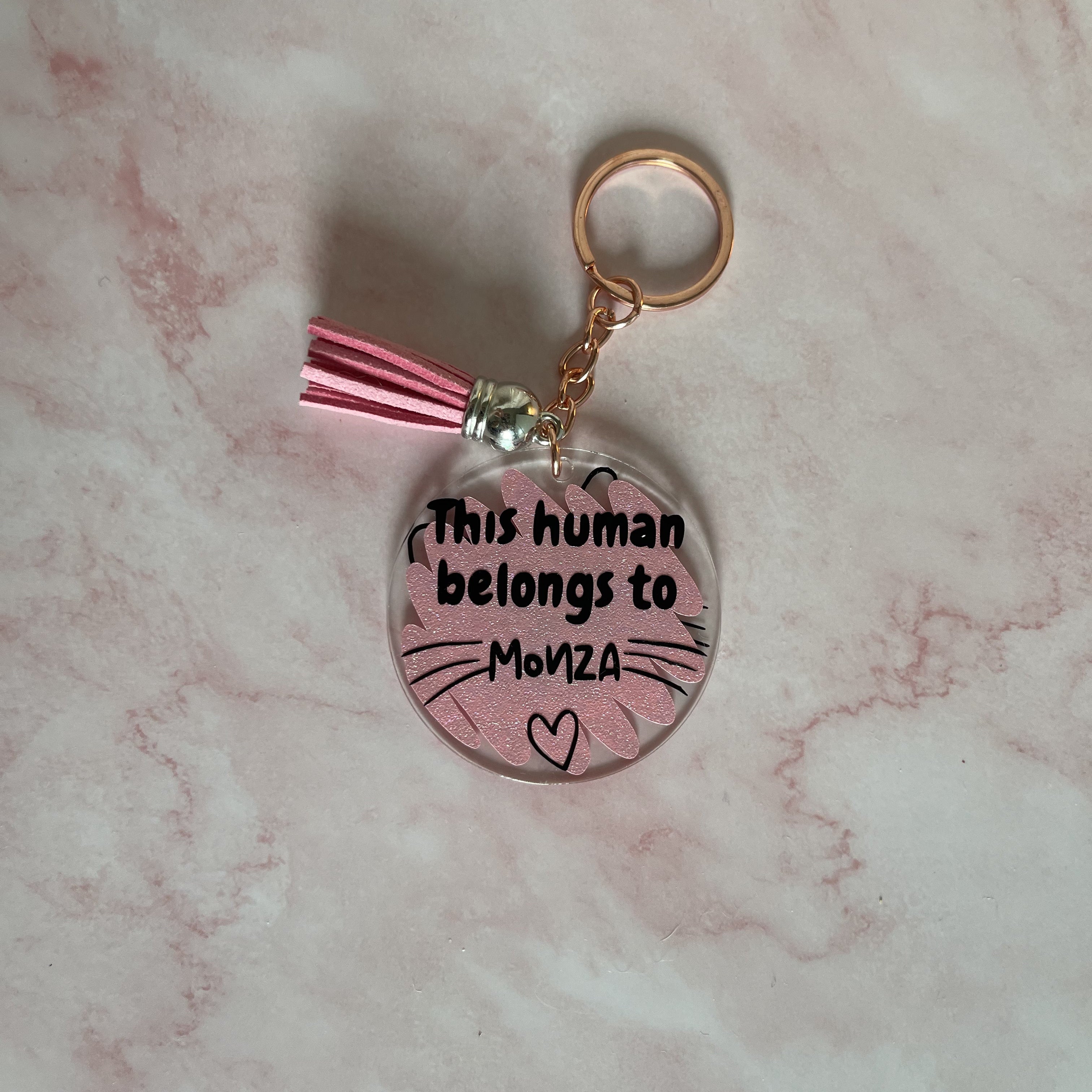 Pet face - Personalized keychain