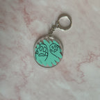 Two paw - Personalized keychain