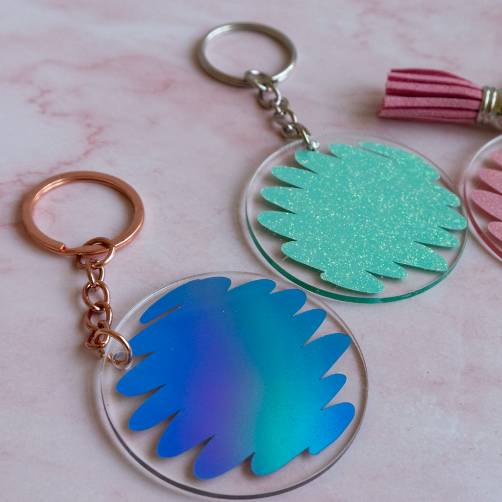 Three paw - Personalized keychain